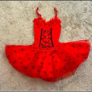 Leg avenue Queen of Hearts Tutu/dress costume